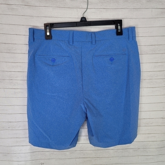 VINEYARD VINES 8 Inch Textured Performance Breaker Shorts in Mirage Blue, sz 32 - Picture 5 of 11
